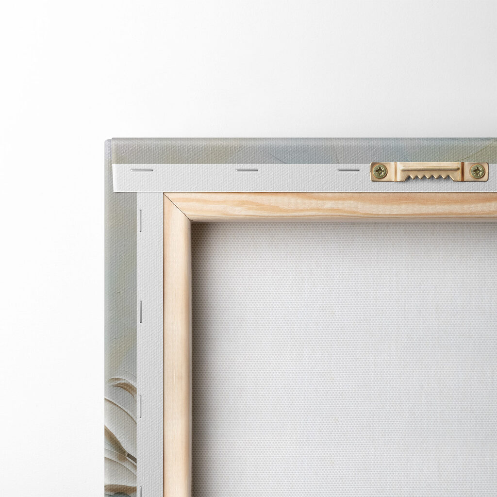 Painting of white flowers Painting of white flowers