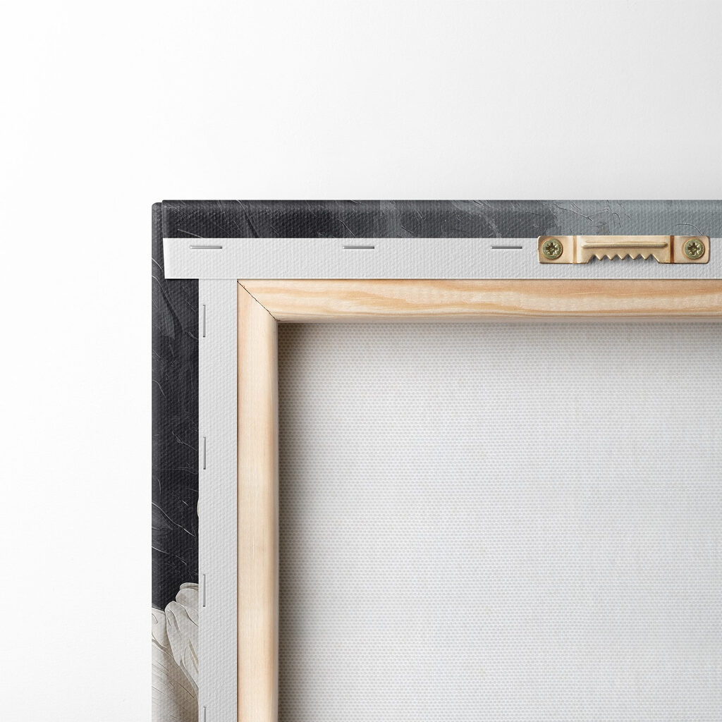 White flower with brown leaves