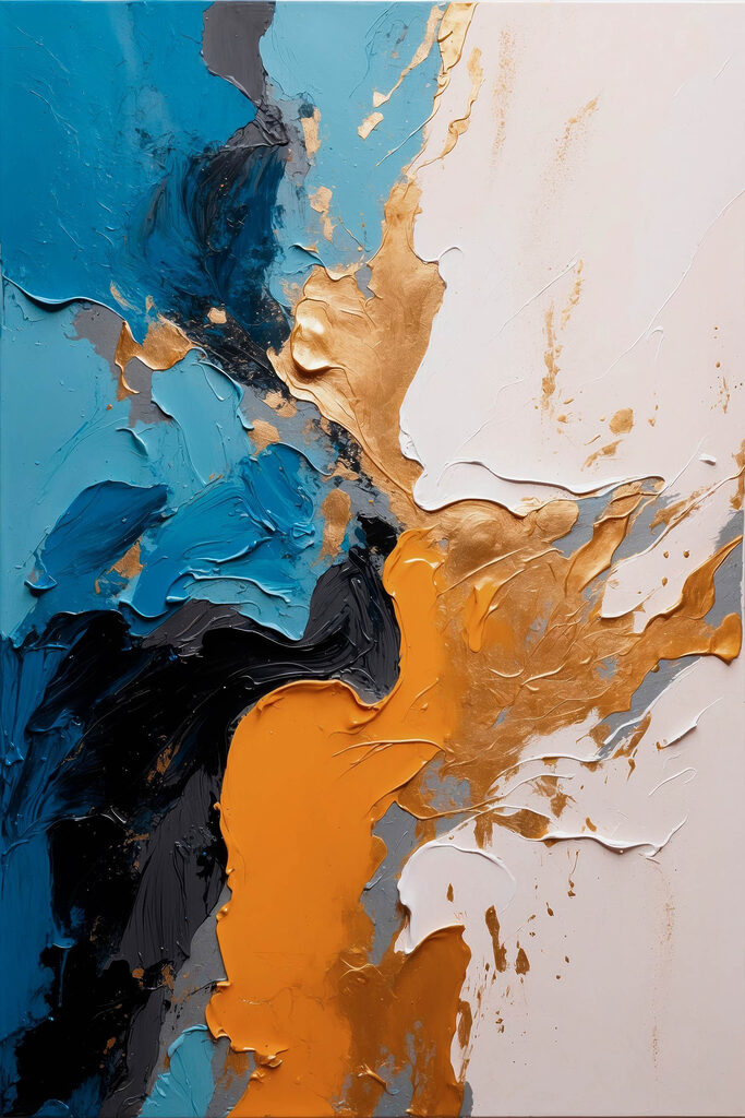 Painting of different colors