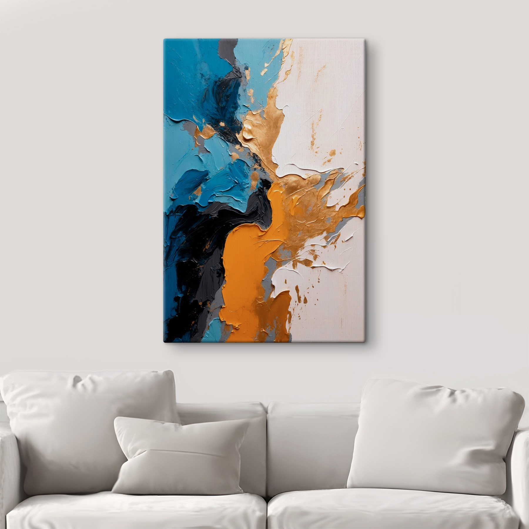 Painting of different colors