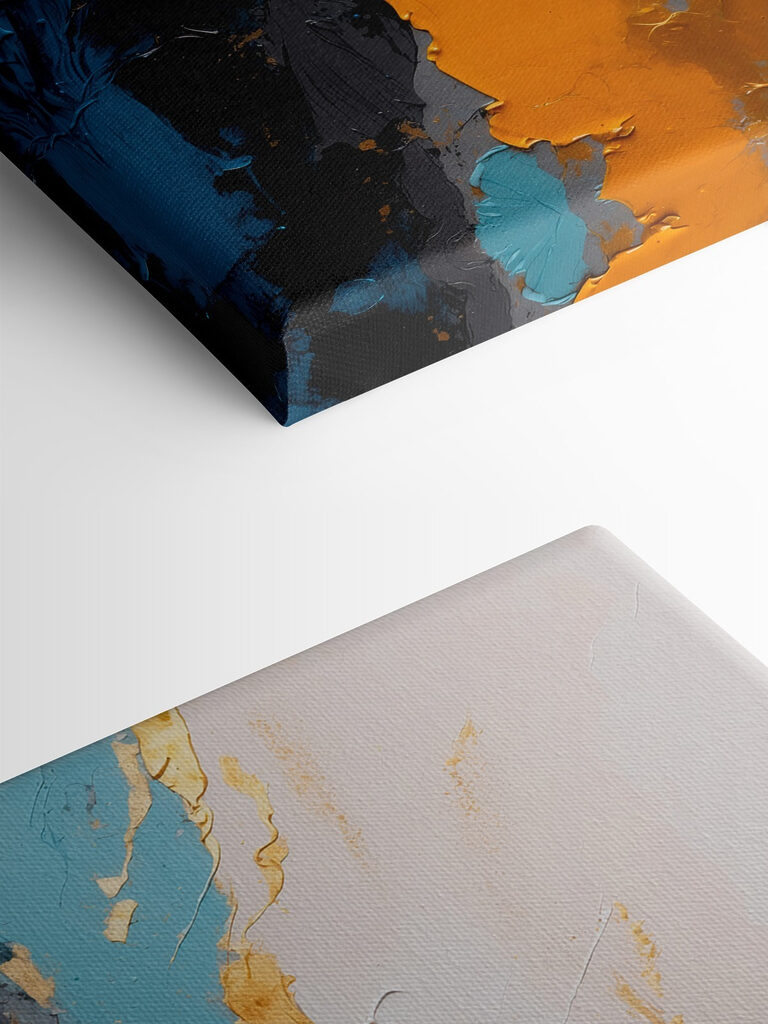 Painting of different colors