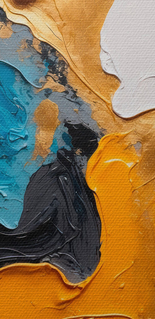 Painting of different colors