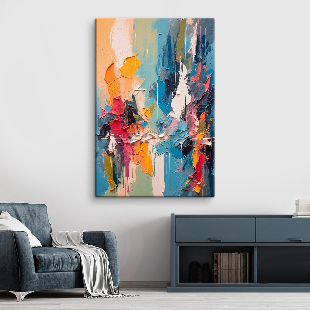 Painting of different colors Painting of different colors