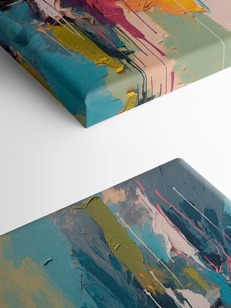 Painting of different colors Painting of different colors