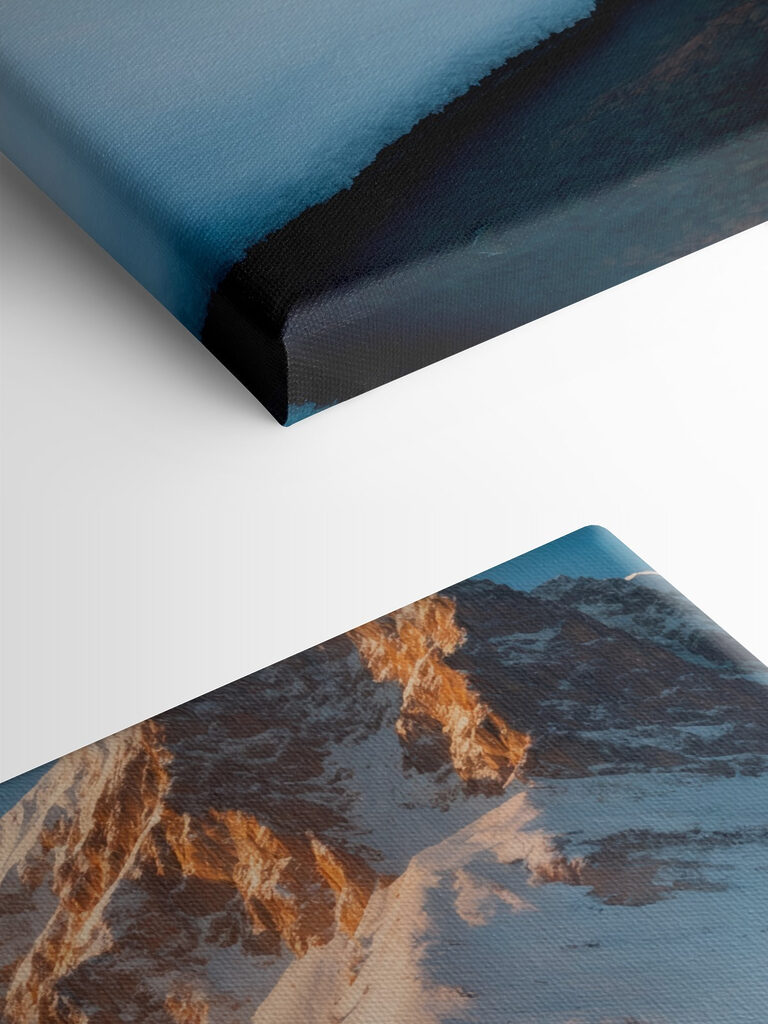 River running through a snowy mountain River running through a snowy mountain