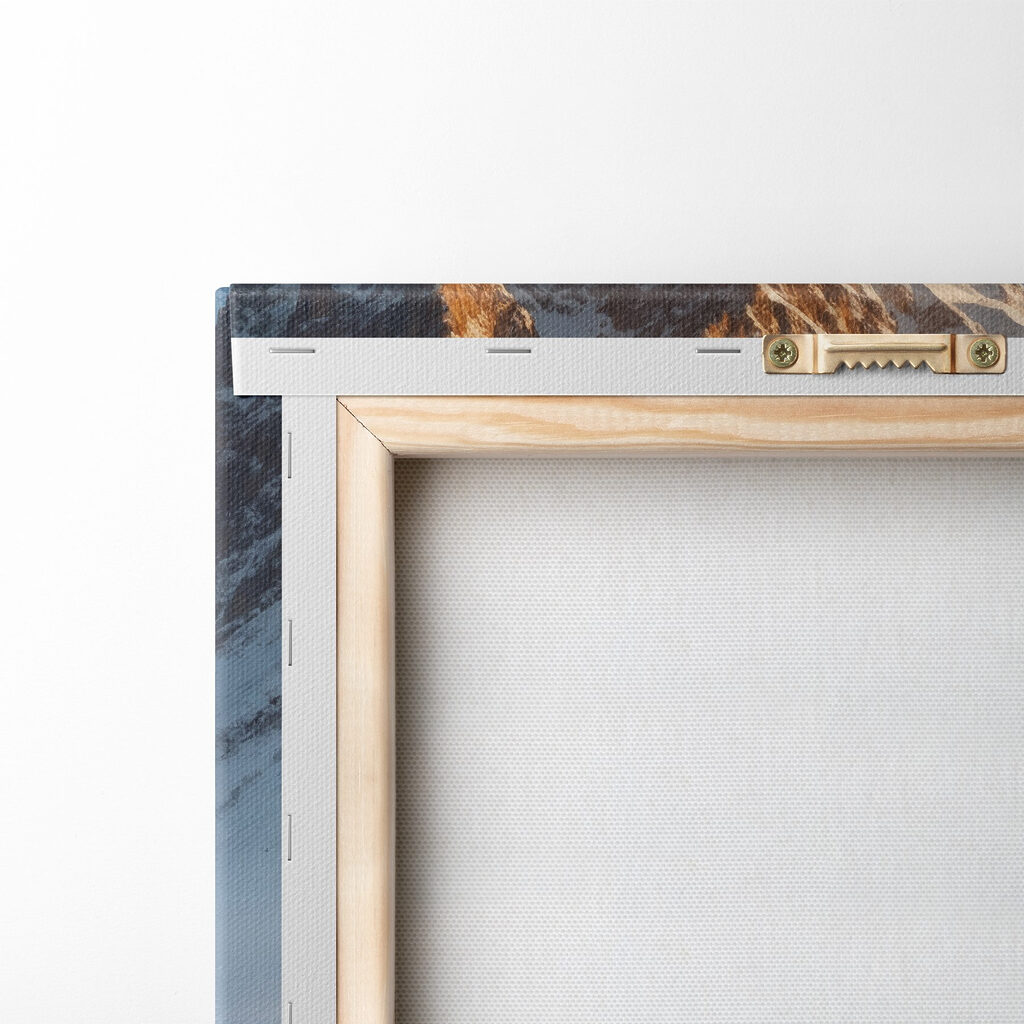 River running through a snowy mountain River running through a snowy mountain