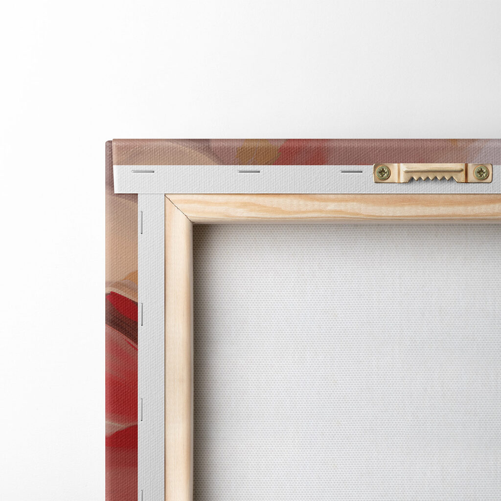 Blooming flowers in soft hues