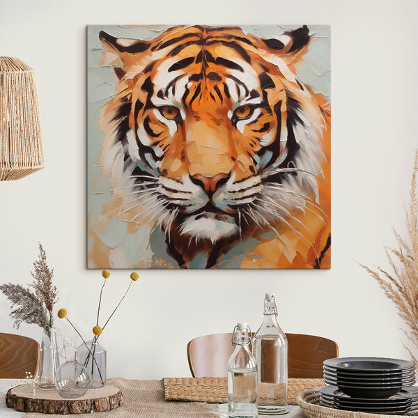 Tiger s rozbitým sklom Tiger s rozbitým sklom