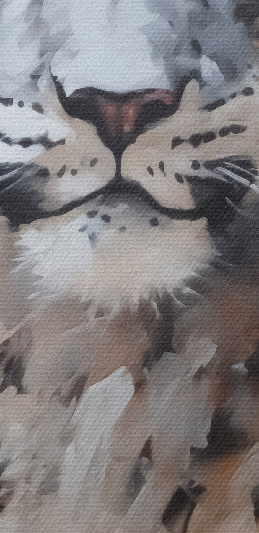Maľba leoparda