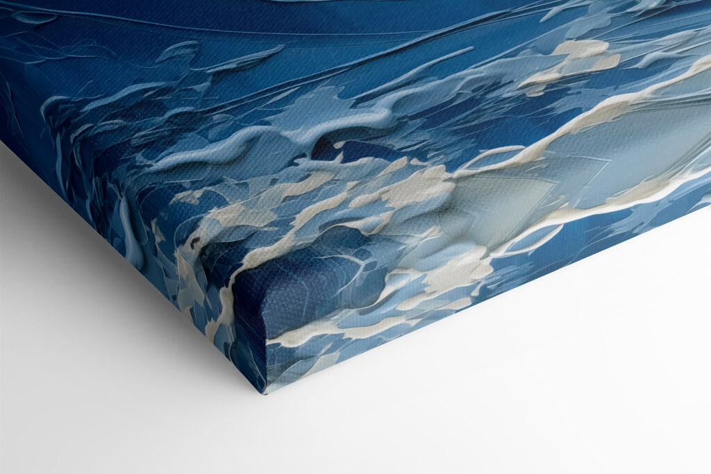 Painting of a wave Painting of a wave