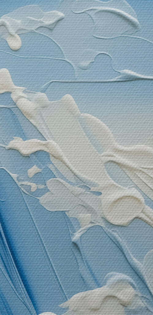 Painting of a wave Painting of a wave