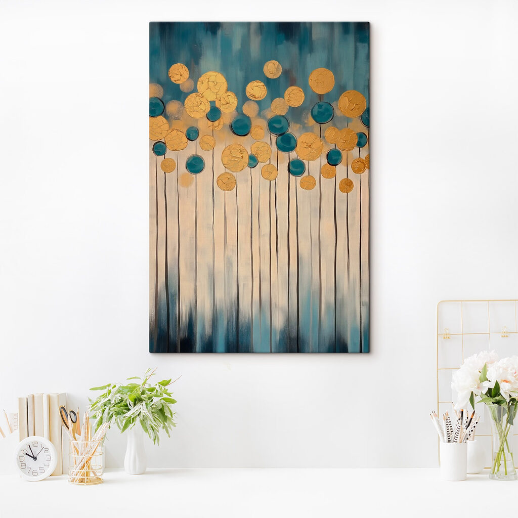 Vibrant circles in soothing colors