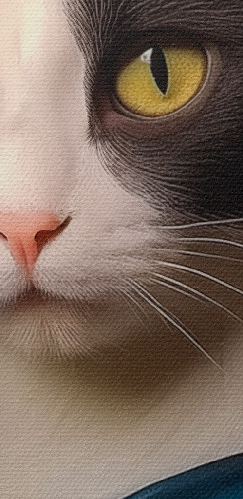 Cat wearing a green hat Cat wearing a green hat