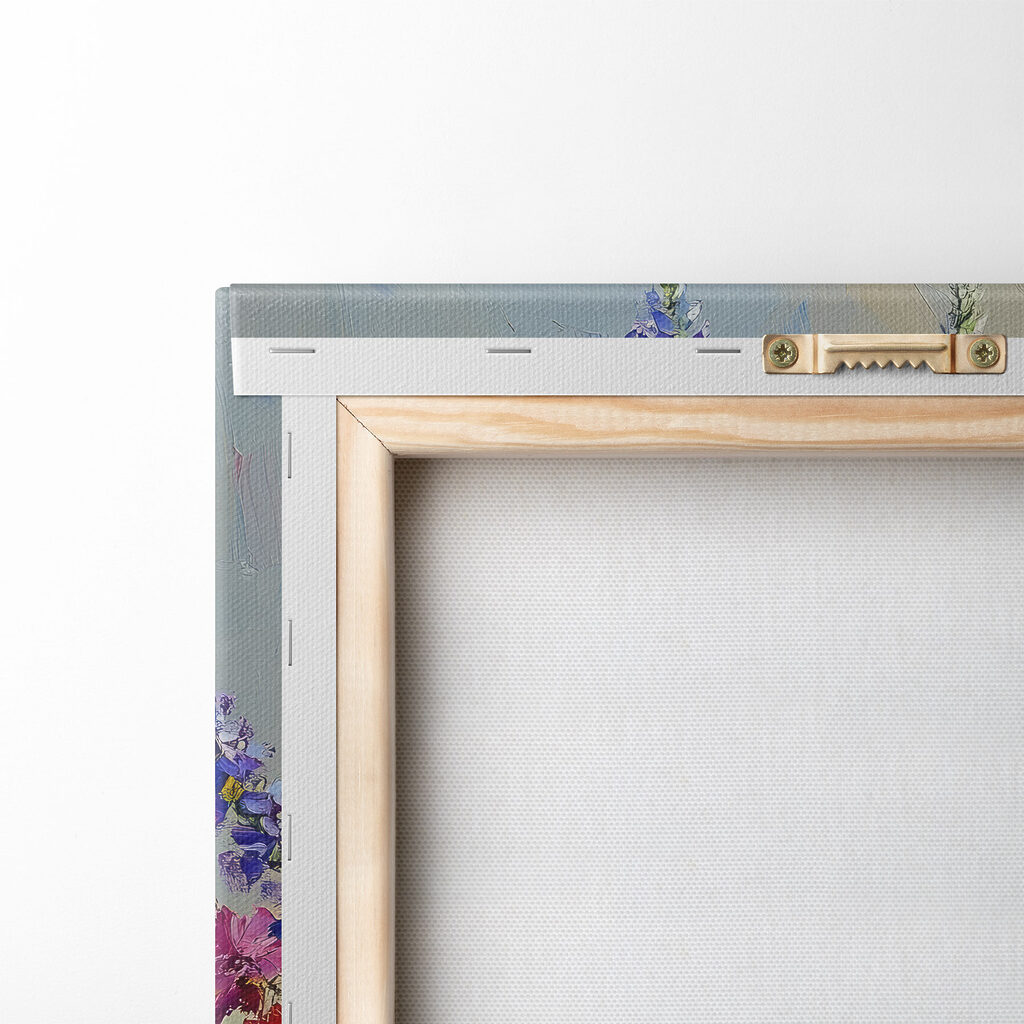 Painting of a vase of flowers Painting of a vase of flowers