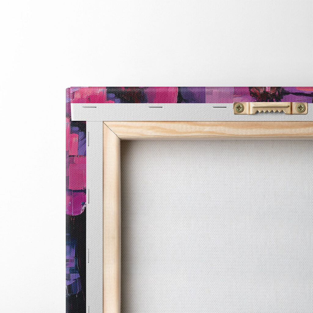 Painting of a woman with flowers in her hair