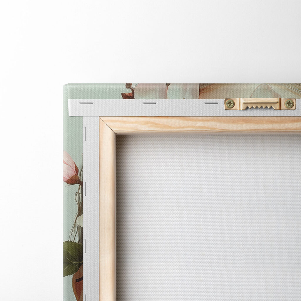 Woman with flowers on her face Woman with flowers on her face