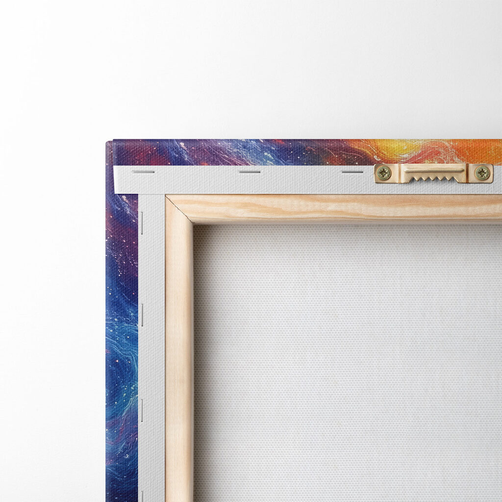 Colorful swirls of light