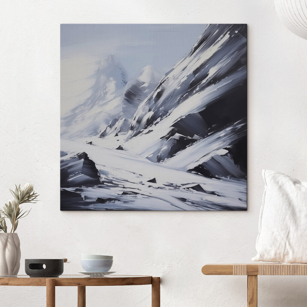 Snowy mountain range Snowy mountain range