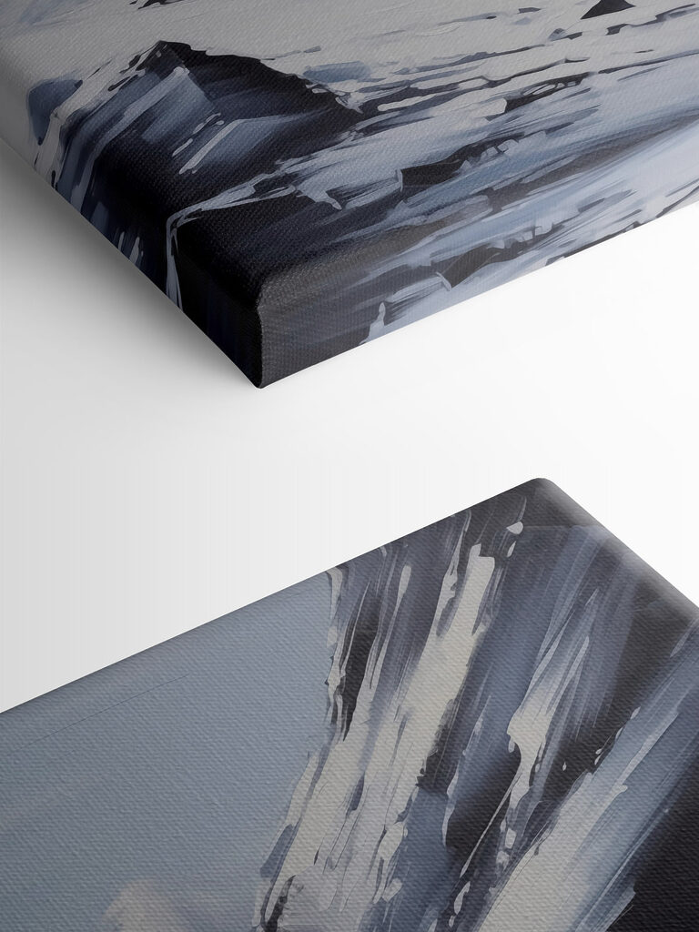 Snowy mountain range Snowy mountain range