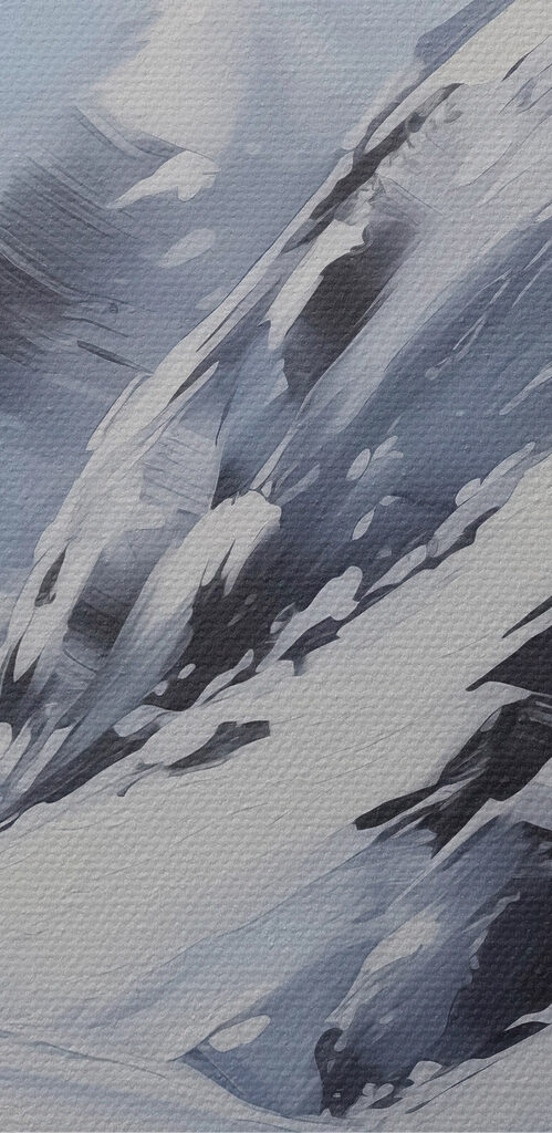 Snowy mountain range Snowy mountain range