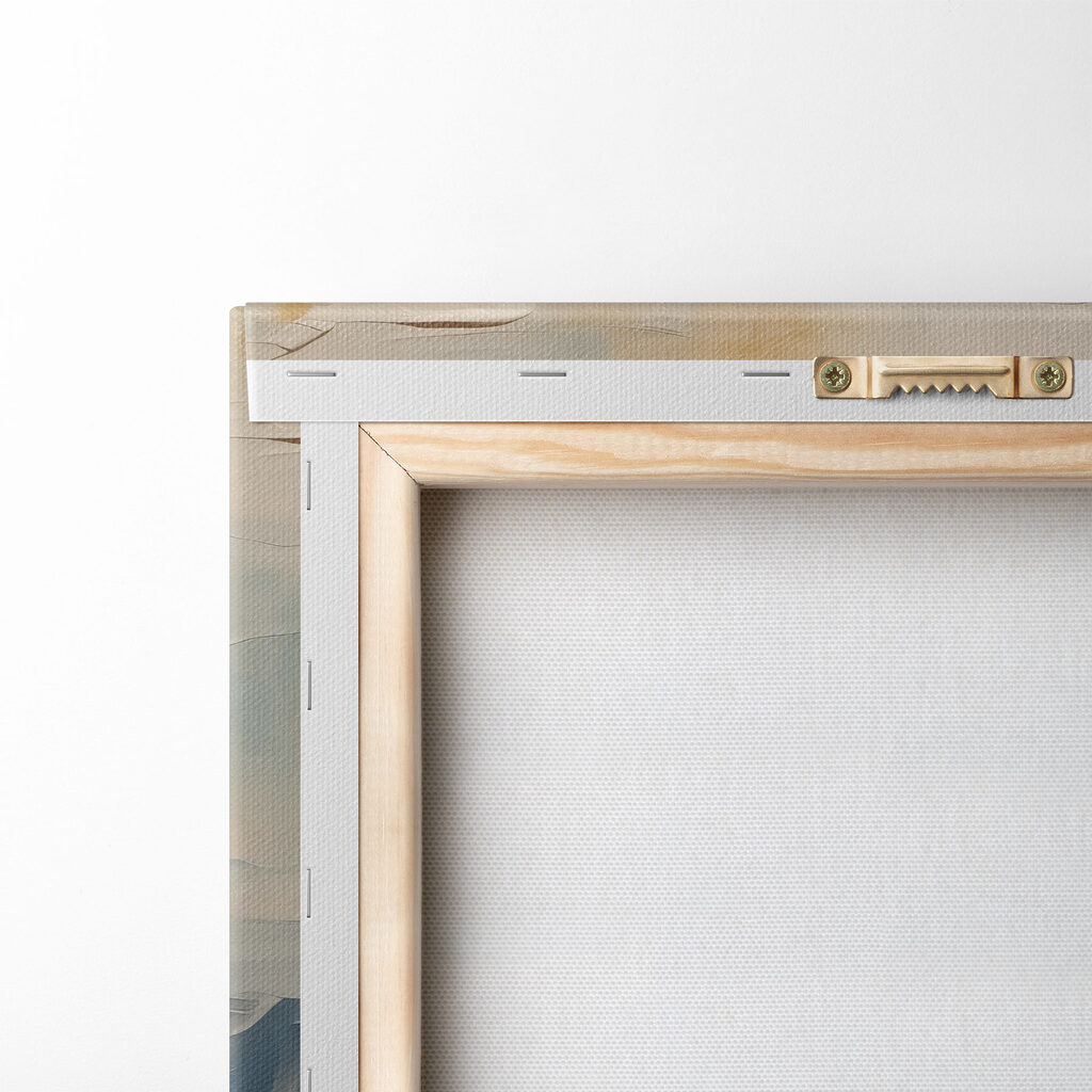 Painting of a mountain range Painting of a mountain range