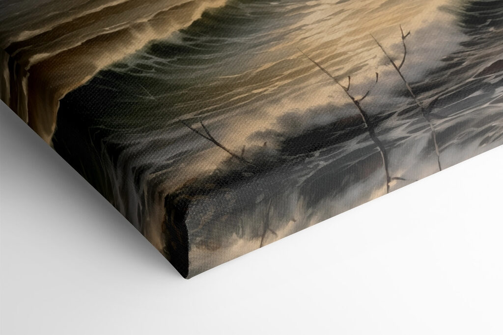 Sunset over a rocky beach Sunset over a rocky beach