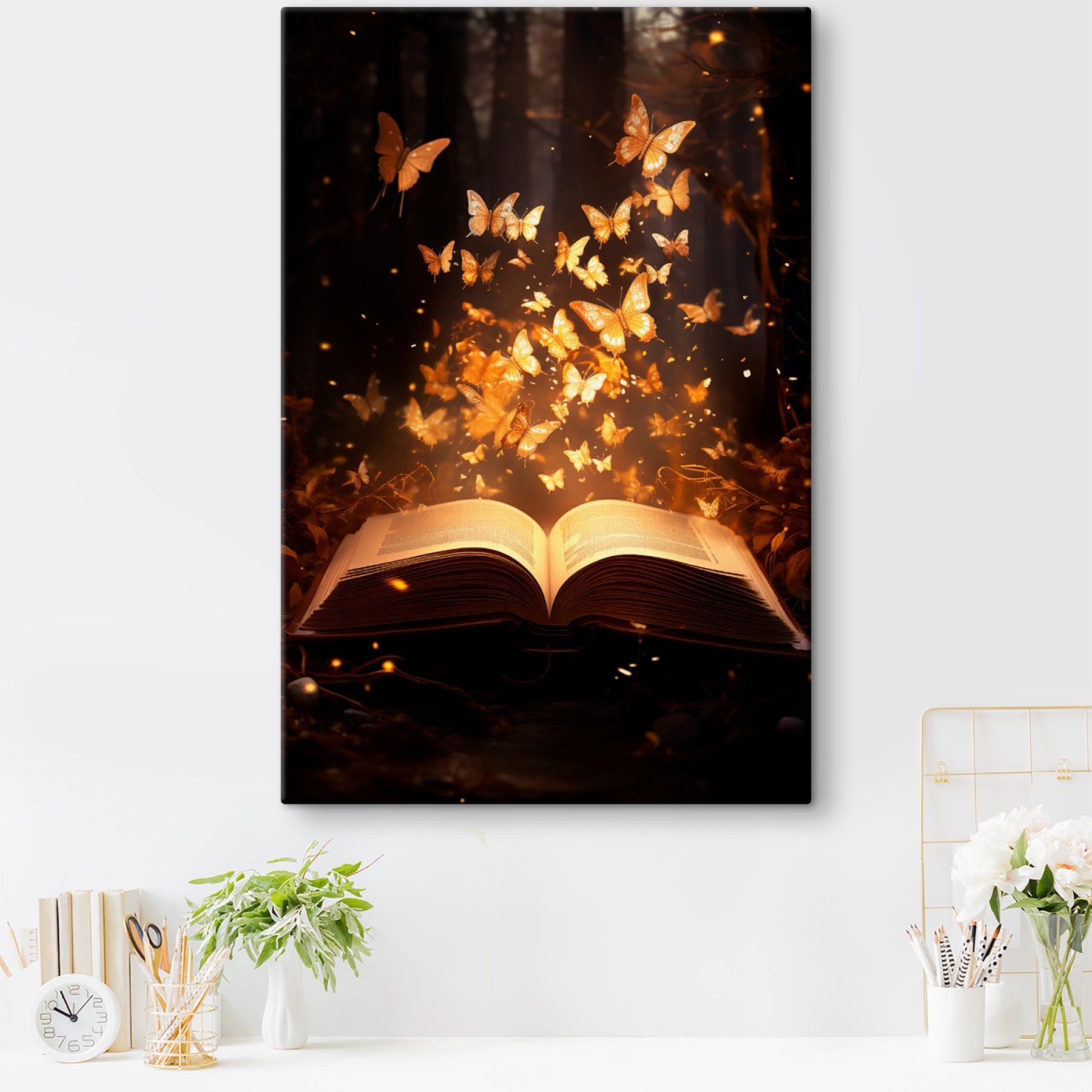 Book with butterflies flying out of it Book with butterflies flying out of it