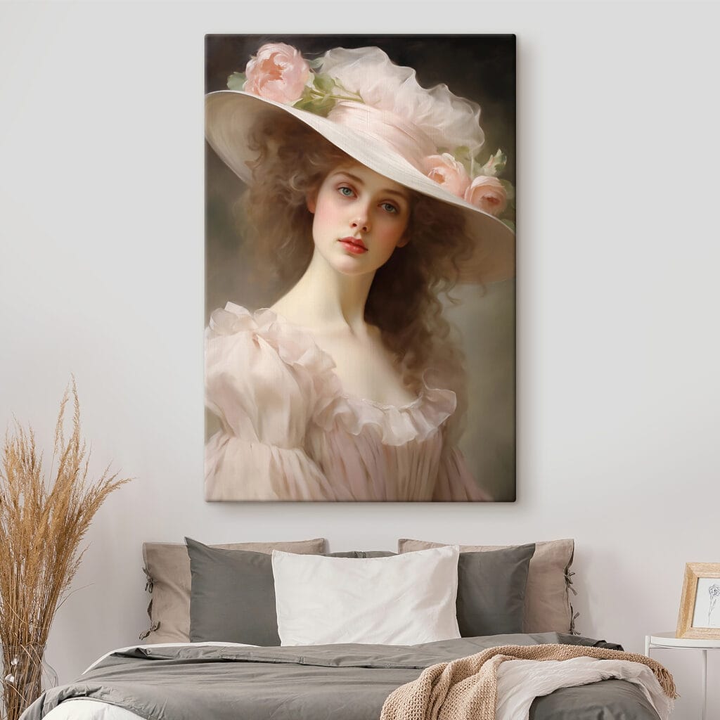 Woman in a hat Woman in a hat