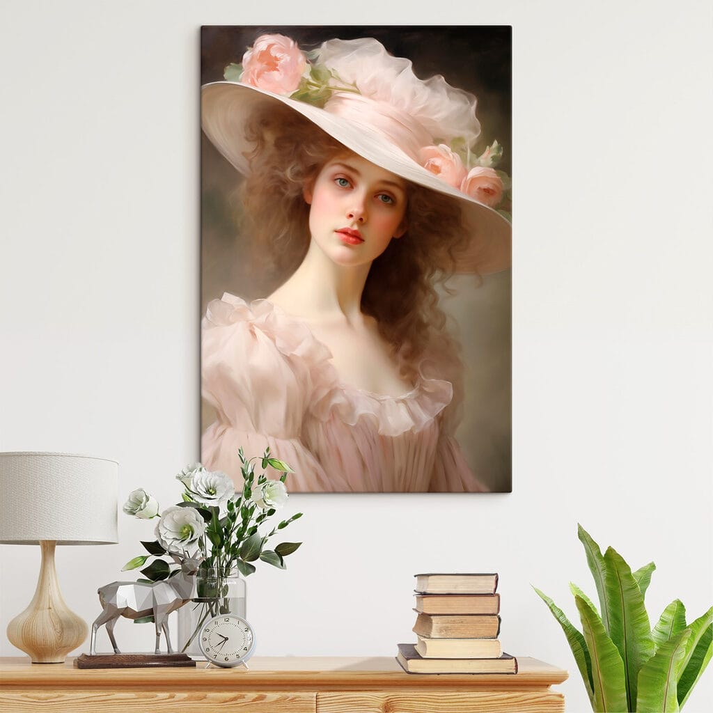 Woman in a hat Woman in a hat