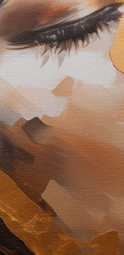 Ethereal beauty in vibrant textures Ethereal beauty in vibrant textures