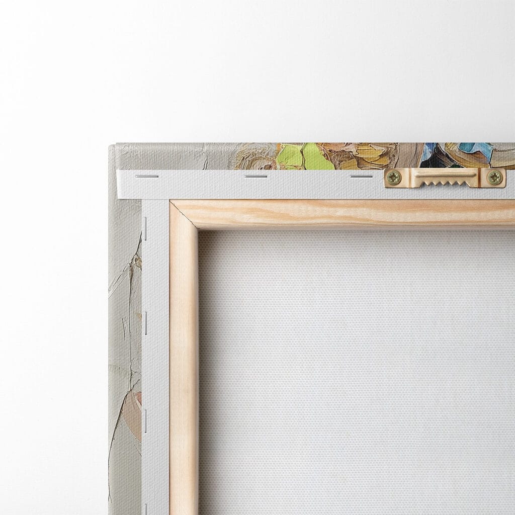 Painting of a man's head Painting of a man's head