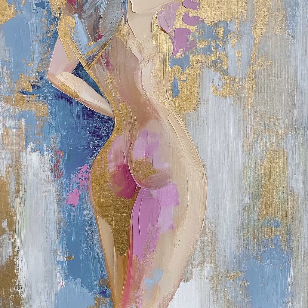 Painting of a woman Painting of a woman