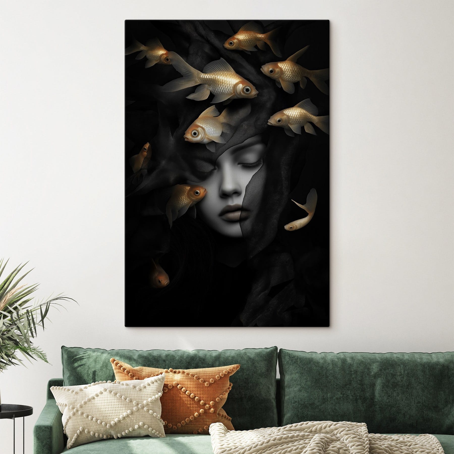 Ethereal harmony with swimming dreams Ethereal harmony with swimming dreams