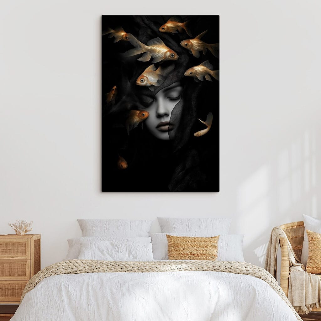 Ethereal harmony with swimming dreams Ethereal harmony with swimming dreams