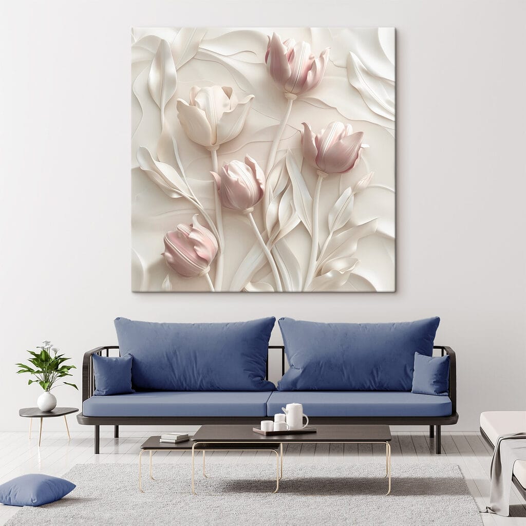 Group of white flowers Group of white flowers