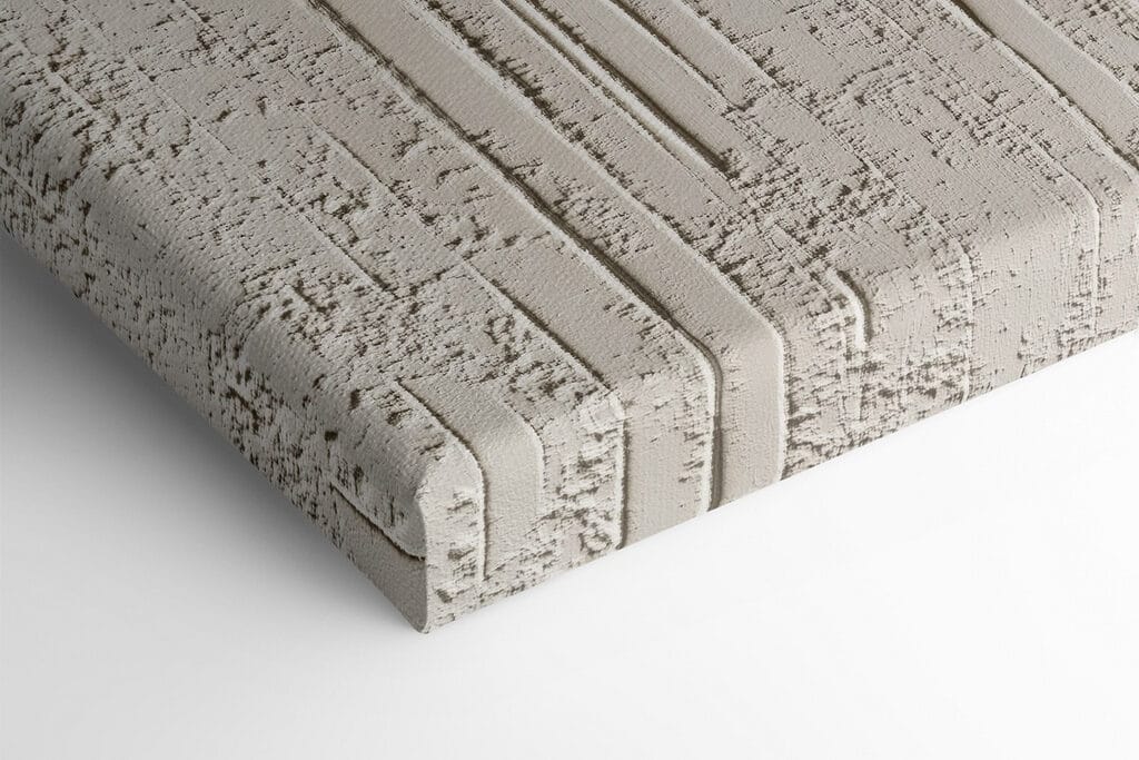 White wall with lines