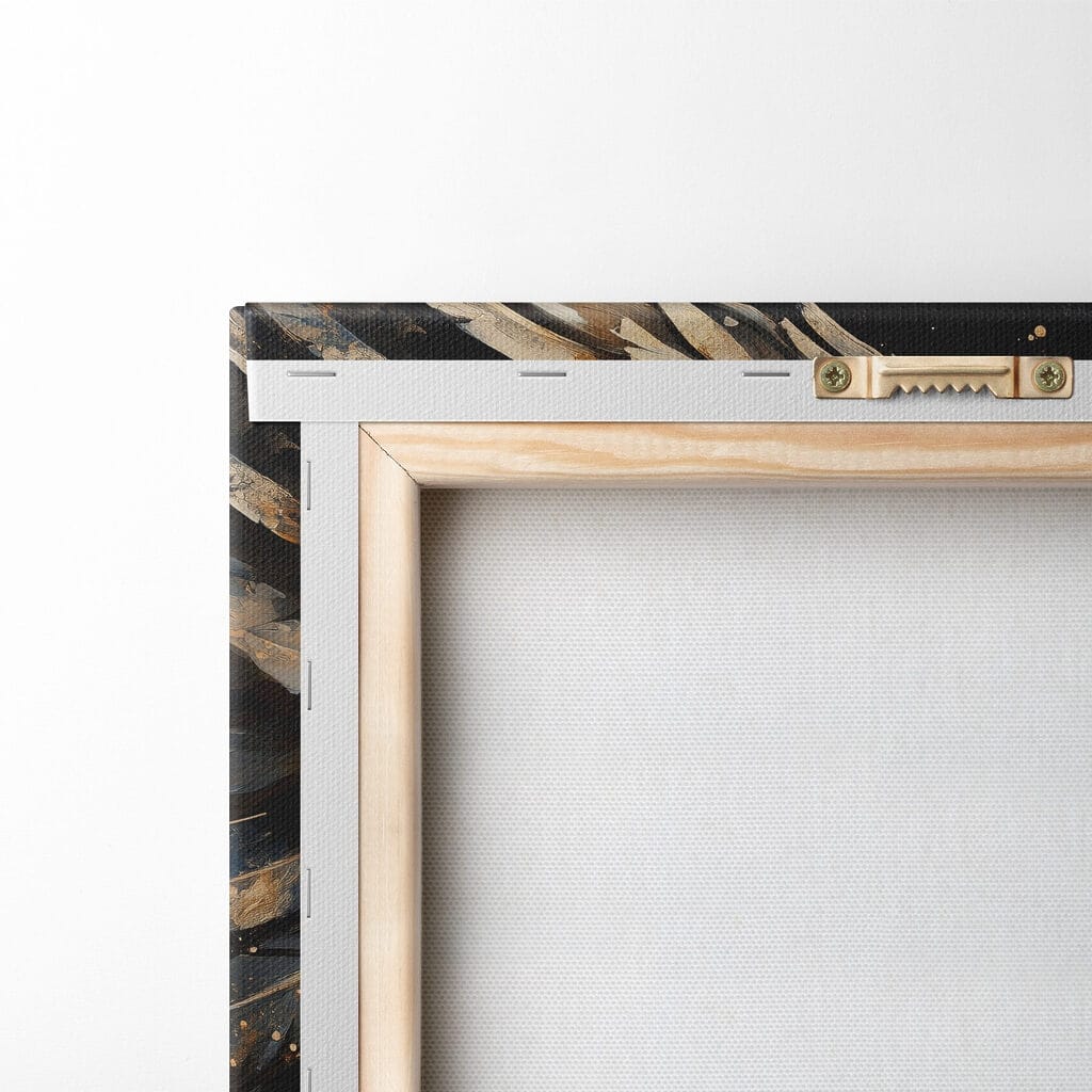 Majestic wings in dark elegance