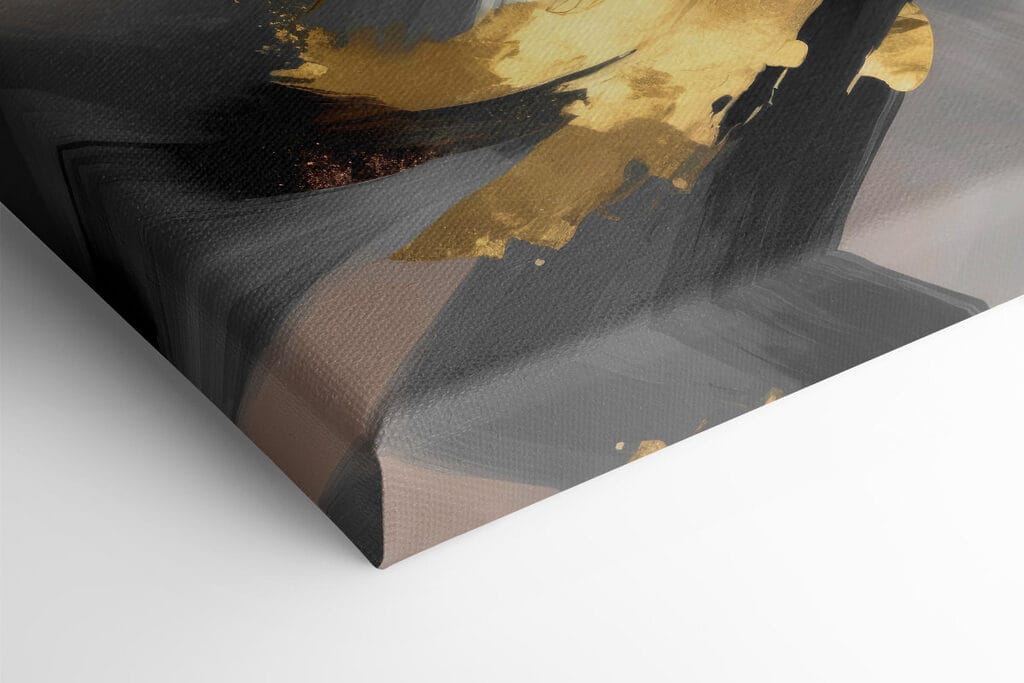 Dynamic swirls of color and texture