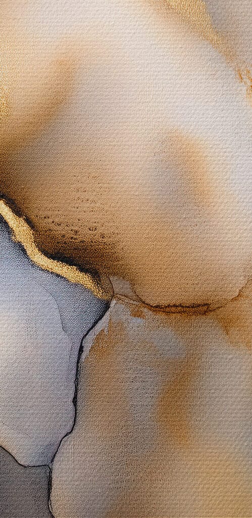 Painting of a person's face