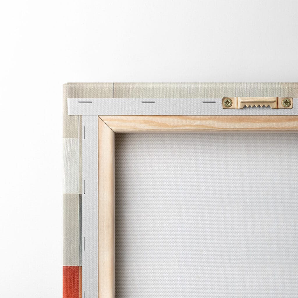 Colorful art piece of squares Colorful art piece of squares