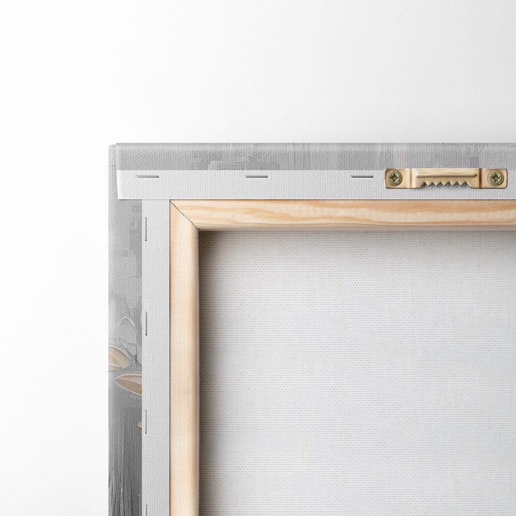 Painting of flowers on a grey background Painting of flowers on a grey background