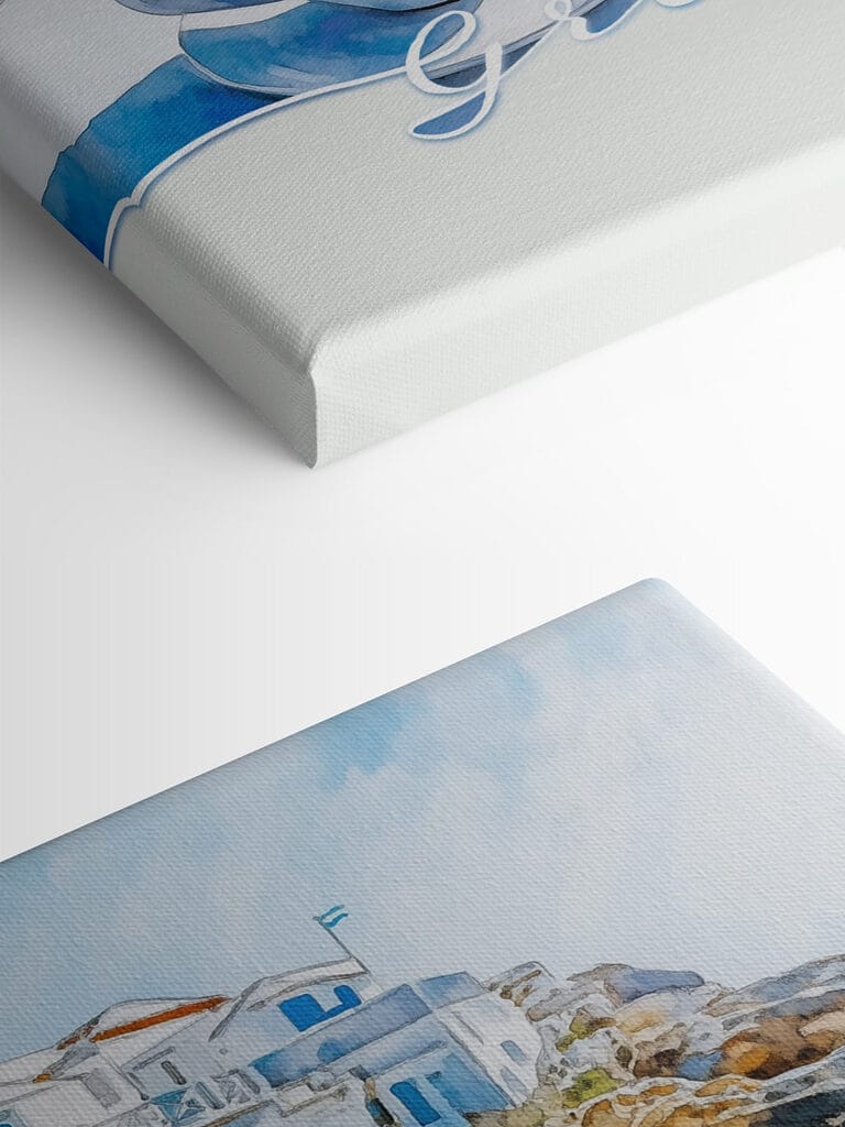 Two cups of coffee on a table by the water Two cups of coffee on a table by the water