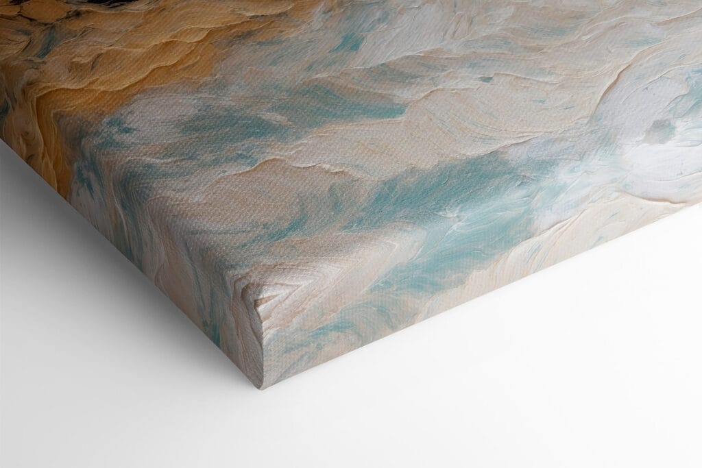 Painting of a mountain range Painting of a mountain range