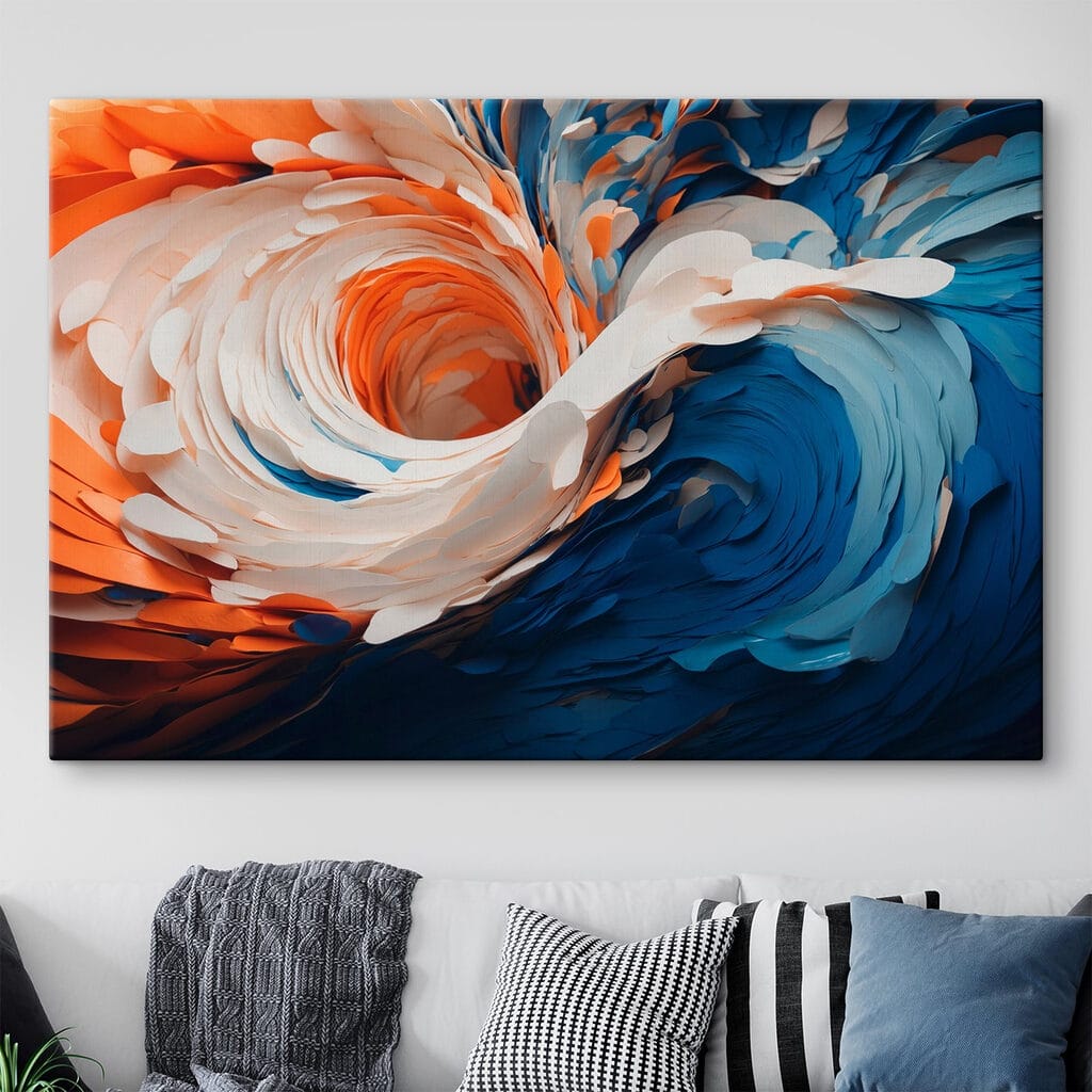 Vibrant swirling colors in motion Vibrant swirling colors in motion