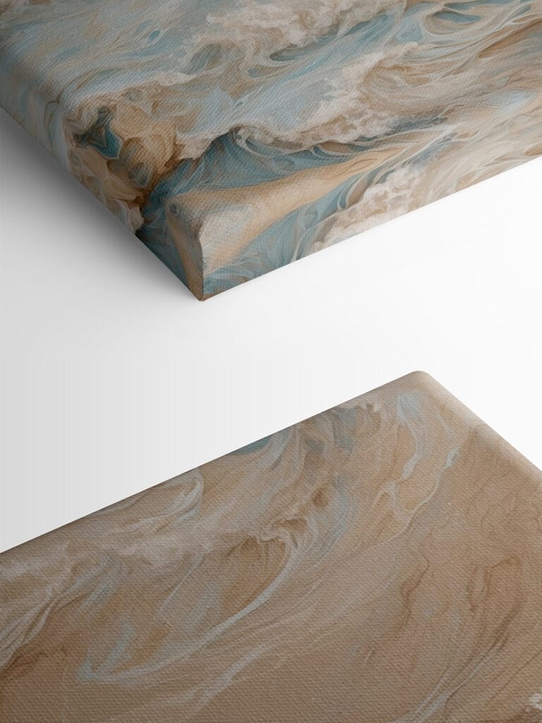 Waves crashing waves in a storm