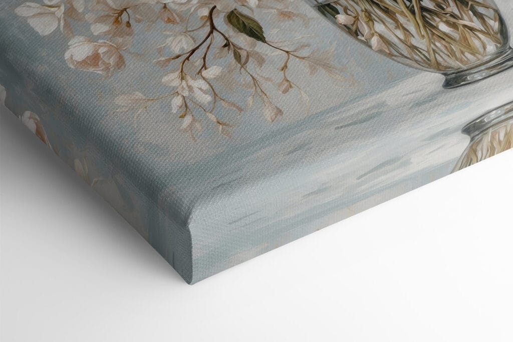 Vase of white flowers Vase of white flowers