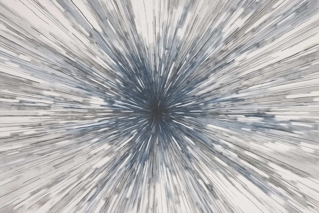 Grey and white burst Grey and white burst