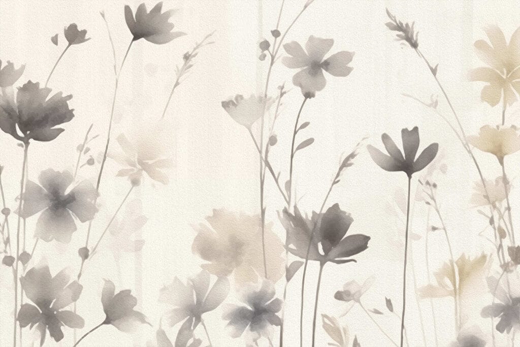 Delicate blossoms in soft hues Delicate blossoms in soft hues