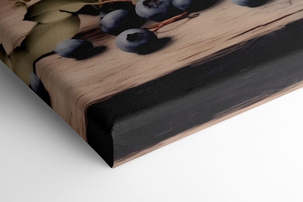 Basket of blueberries Basket of blueberries