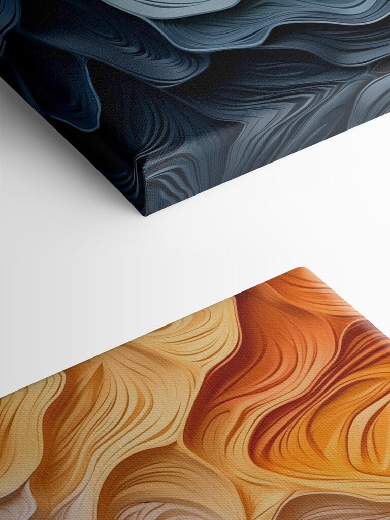 Flowing colors in abstract design Flowing colors in abstract design